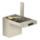 hansgrohe Bidet-Einhebelmischer Axor MyEdition A 121mm, m Pus-Op-Abl, o Pl., brush. ni.-1