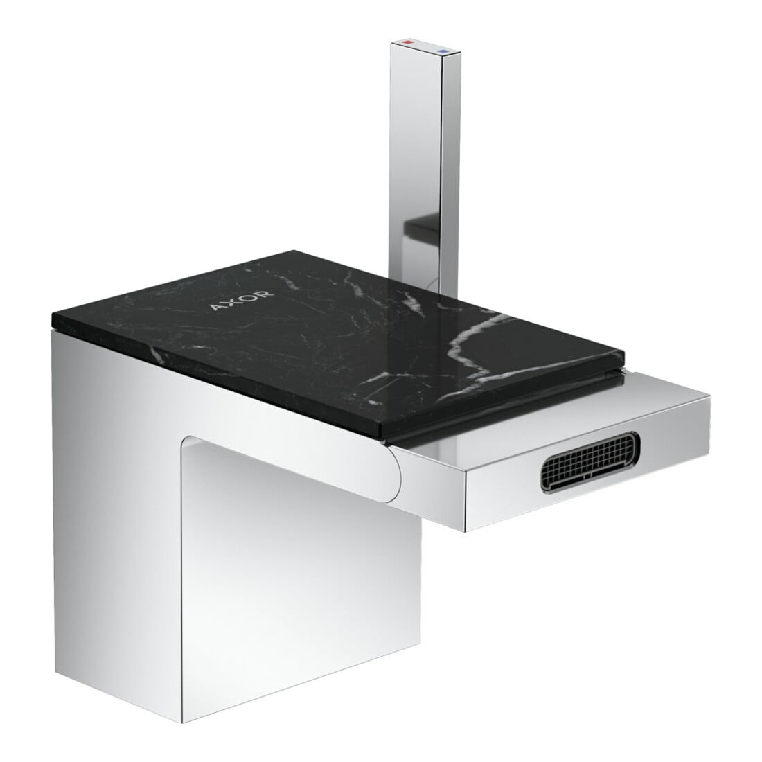hansgrohe Bidet-Einhebelmischer Axor MyEdition A 121mm, m Pus-Op-Abl, o. Pl., chr