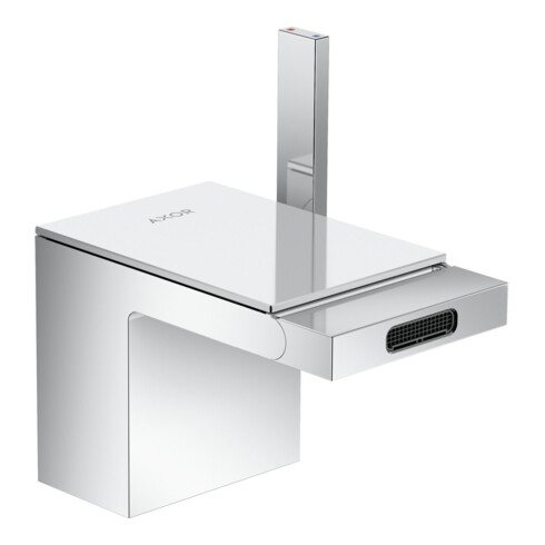hansgrohe Bidet-Einhebelmischer Axor MyEdition A 121mm, m Pus-Op-Abl, o. Pl., chr
