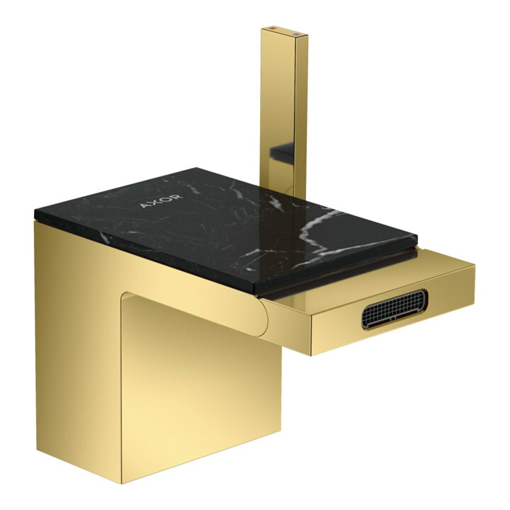 hansgrohe Bidet-Einhebelmischer Axor MyEdition A 121mm, m Pus-Op-Abl, o Pl, po gol opt