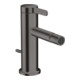 hansgrohe Bidet-Einhebelmischer Axor One A 113mm, m Zugst.Abl.Gar., brush. bla vc-1