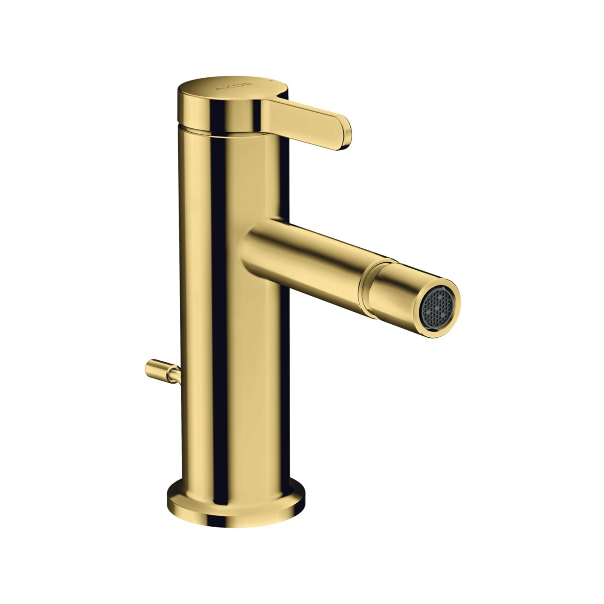 hansgrohe Bidet-Einhebelmischer Axor One A 113mm, m Zugst.Abl.Gar., pol. gol opt