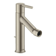 hansgrohe Bidet-Einhebelmischer Axor Starck A 104mm, m HG, ZugstAblGar, brush. ni.