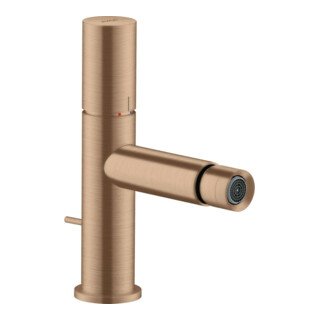 hansgrohe Bidet-Einhebelmischer Axor Uno A 124mm, m Griff, ZugstAblGar, b r gol