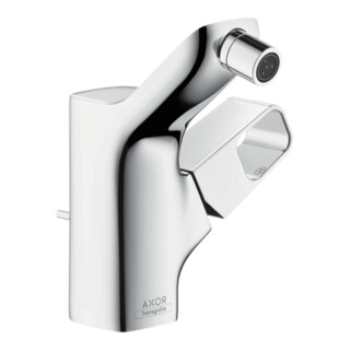 hansgrohe Bidet-Einhebelmischer Axor Urquiola Ausl. 104mm, m Zugst.Abl.Gar., chrom