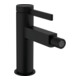 hansgrohe Bidet-Einhebelmischer Finoris m Push-Open-Ablaufgarnitur, schwarz matt-1