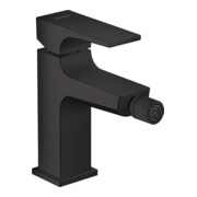 hansgrohe Bidet-Einhebelmischer Metropol m HG, Pus-Op-Abl, Ausl. 129mm, matt-sw