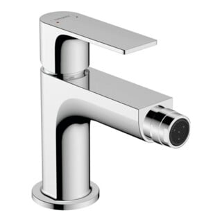 hansgrohe Bidet-Einhebelmischer Rebris E mit Zugstangen-Ablaufgarnitur, chrom