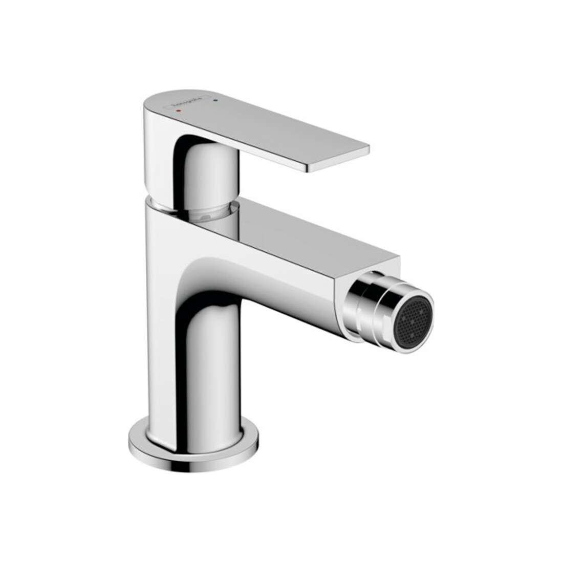 hansgrohe Bidet-Einhebelmischer Rebris E mit Zugstangen-Ablaufgarnitur, chrom
