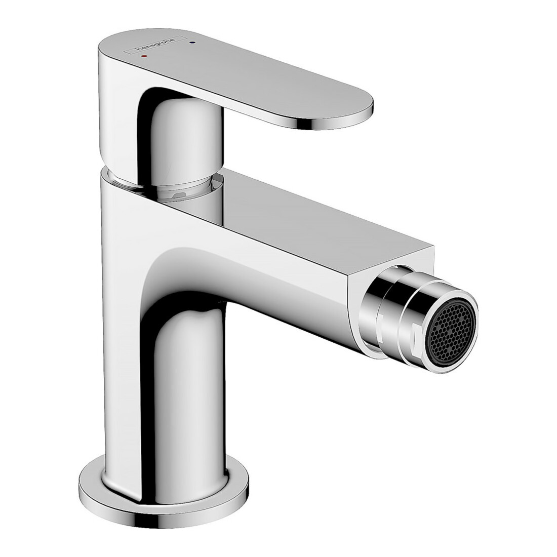 hansgrohe Bidet-Einhebelmischer Rebris S A 120mm, m Met.-Zugst.-Abl., chr