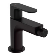 hansgrohe Bidet-Einhebelmischer Rebris S A 120mm, m Met.-Zugst.-Abl., matt-sw