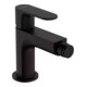 hansgrohe Bidet-Einhebelmischer Rebris S Ausl. 120mm, m Zugst.Abl.Gar., matt-sw-1