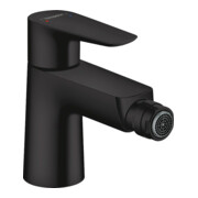 hansgrohe Bidet-Einhebelmischer Talis E m Zugstangen-Ablaufgarnitur, mattschwarz