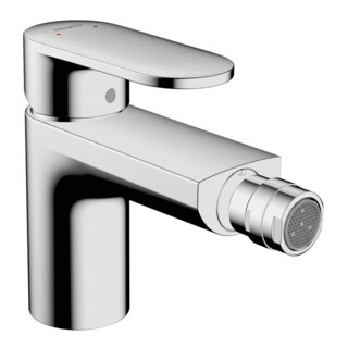 hansgrohe Bidet-Einhebelmischer Vernis Blend mit Zugstangen-Ablaufgarnitur, chrom