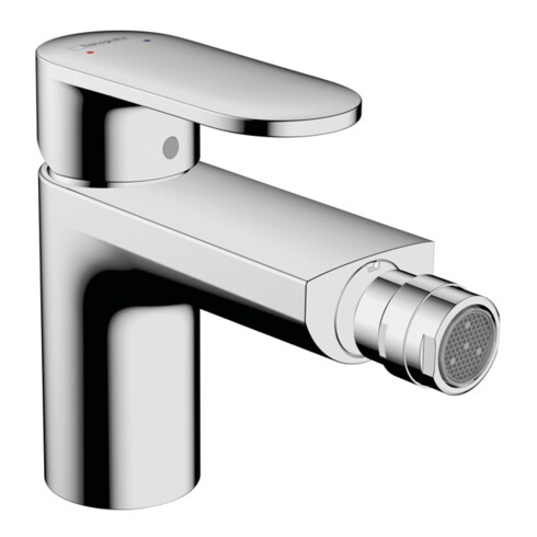 hansgrohe Bidet-Einhebelmischer Vernis Blend mit Zugstangen-Ablaufgarnitur, chrom