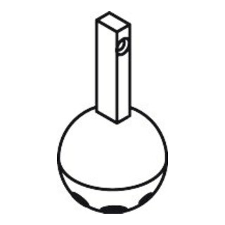 hansgrohe Bille de commande pour robinets sans pression