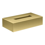 hansgrohe Boîte cosmétique Axor Uni. Circular 265x145mm, fixation murale, laiton brossé