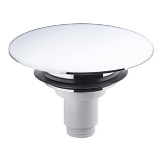 hansgrohe Bouchon Push-Open blanc mat