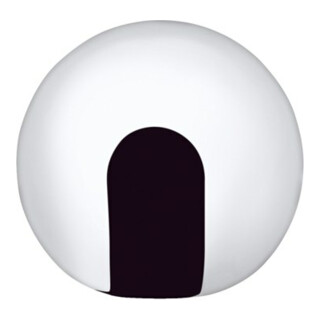 hansgrohe Bouton de traction chromé