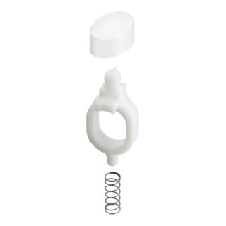 hansgrohe Bouton poussoir gris (10 pièces) avec 10 touches, pour thermostat 1001