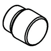 hansgrohe Bouton tirette pour inverseur mat satiné