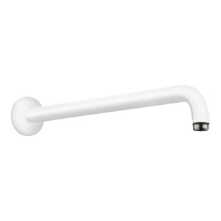 hansgrohe Bras de douche 389 mm, montage mural, blanc mat