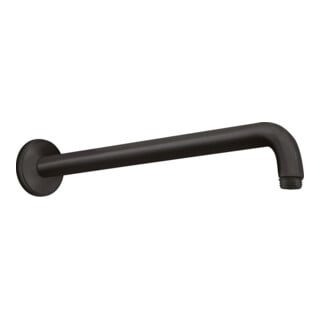 hansgrohe Bras de douche 389 mm, montage mural, noir mat