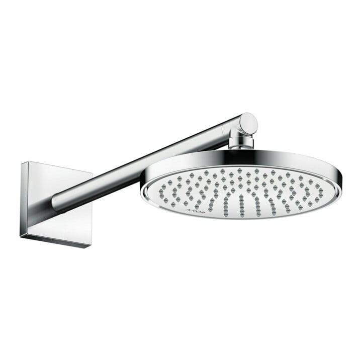 hansgrohe Bras de douche 390 mm, carré, chrome