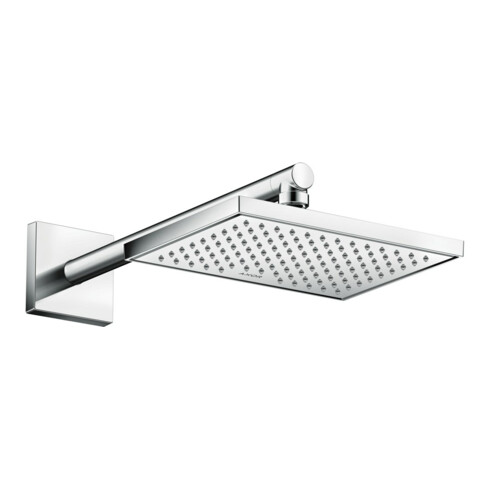 hansgrohe Bras de douche 390 mm, carré, chrome