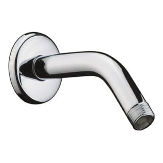 hansgrohe Bras de douche mural, chrome, 128 mm