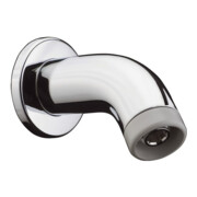 hansgrohe Bras orientable 100 mm, montage mural, chrome