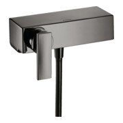 hansgrohe Brause-Einhebelmischer Axor Citterio AP, m Hebelgriff, polished black chrome
