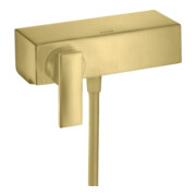 hansgrohe Brause-Einhebelmischer Axor Citterio AP, mit Hebelgriff, brushed brass