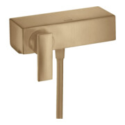 hansgrohe Brause-Einhebelmischer Axor Citterio AP, mit Hebelgriff, brushed bronze