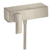 hansgrohe Brause-Einhebelmischer Axor Citterio AP, mit Hebelgriff, brushed nickel