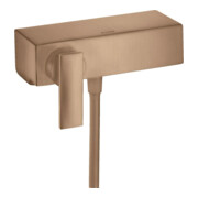 hansgrohe Brause-Einhebelmischer Axor Citterio AP, mit Hebelgriff, brushed red gold