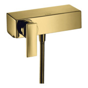 hansgrohe Brause-Einhebelmischer Axor Citterio AP, mit Hebelgriff, polished gold optic