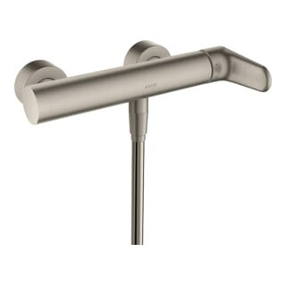 hansgrohe Brause-Einhebelmischer Axor Citterio M AP, 1 Verbraucher, Edelstahl-Optik