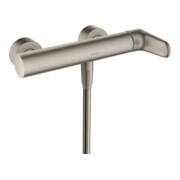 hansgrohe Brause-Einhebelmischer Axor Citterio M AP, 1 Verbraucher, Edelstahl-Optik