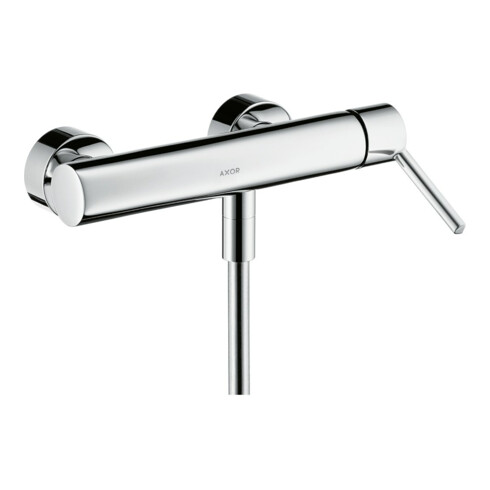 hansgrohe Brause-Einhebelmischer Axor Starck AP, m Hebel, 1 Verbr., Edelstahl-Optik