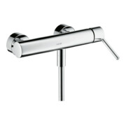 hansgrohe Brause-Einhebelmischer Axor Starck AP, m Hebel, 1 Verbr., Edelstahl-Optik