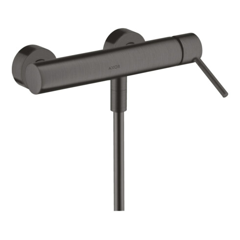 hansgrohe Brause-Einhebelmischer Axor Starck AP, m Pin-Griff, 1 Verbr., brush. bla vc