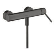 hansgrohe Brause-Einhebelmischer Axor Starck AP, m Pin-Griff, 1 Verbr., brush. bla vc