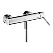 hansgrohe Brause-Einhebelmischer Axor Starck AP, mit Pin-Griff, 1 Verbraucher, chrom