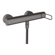 hansgrohe Brause-Einhebelmischer Axor Uno AP, mit Bügelgriff, brushed black chrome