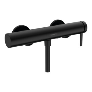 hansgrohe Brause-Einhebelmischer Finoris AP, 1 Verbraucher, schwarz matt