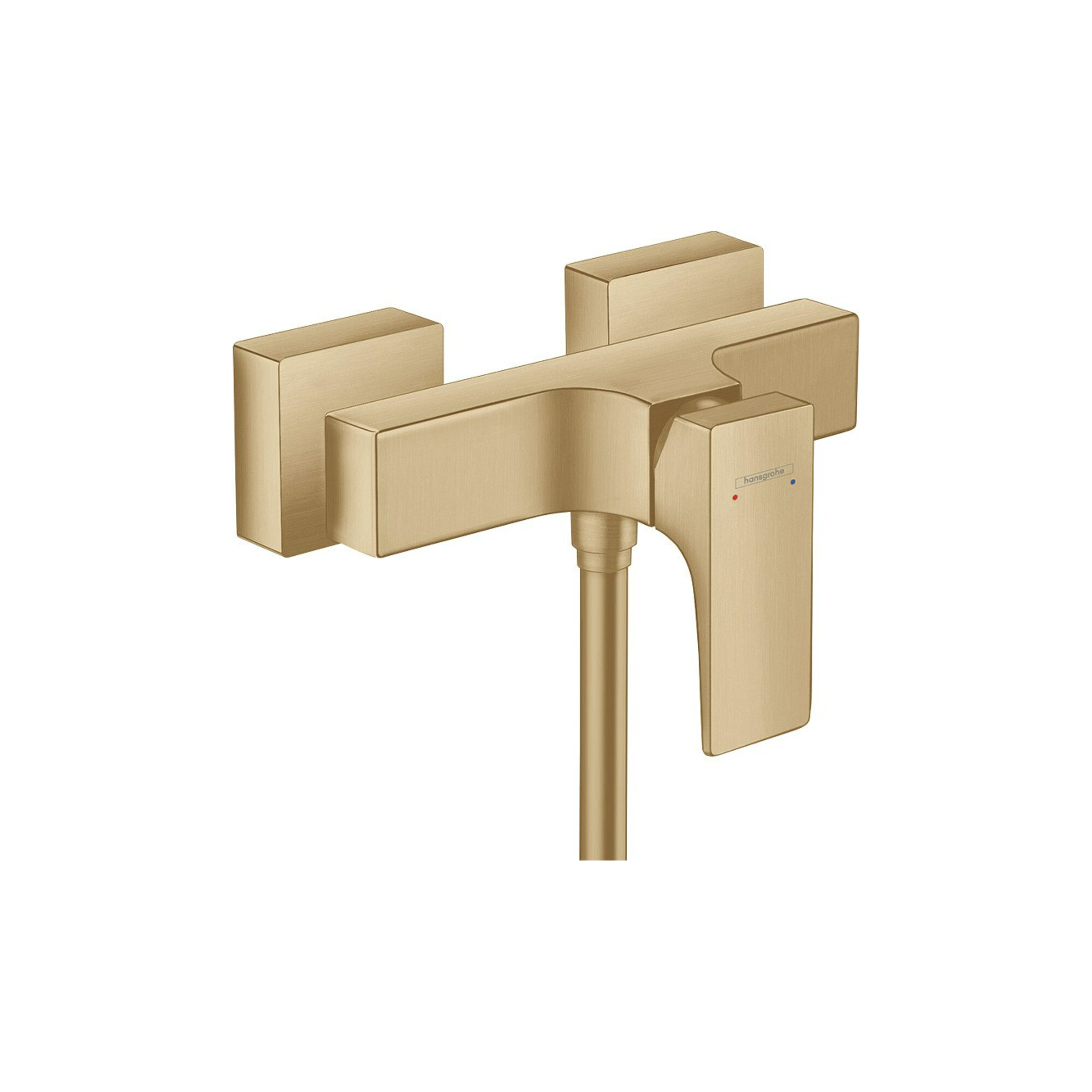 hansgrohe Brause-Einhebelmischer Metropol AP, m Hebel, 1 Verbr., brushed bronze