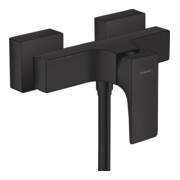 hansgrohe Brause-Einhebelmischer Metropol AP, m Hebel, 1 Verbraucher, mattschwarz