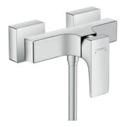 hansgrohe Brause-Einhebelmischer Metropol AP, mit Hebelgriff, 1 Verbraucher, chrom-3