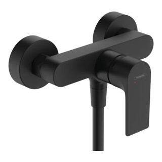 hansgrohe Brause-Einhebelmischer Rebris E AP, 1 Verbraucher, mattschwarz